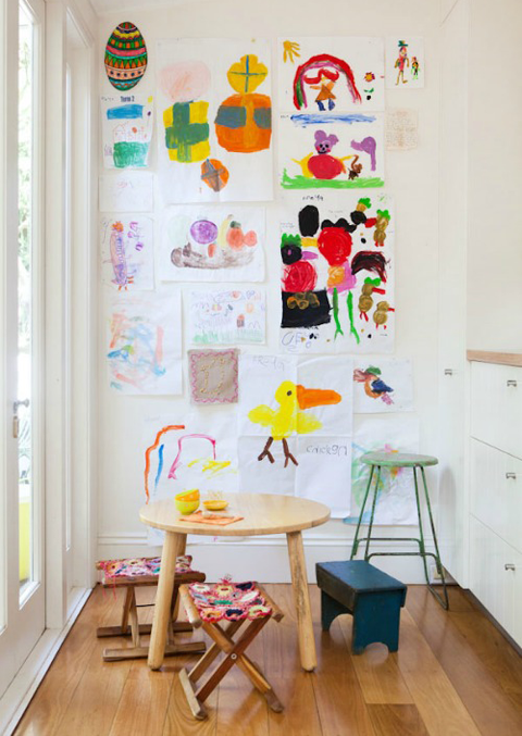 Cute and Easy Kid's Art Display Ideas • Craving Some Creativity