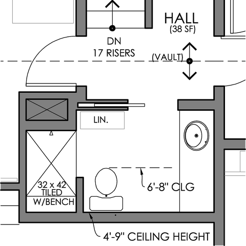 SATURDAY SKETCHBOOK: BATHROOM LAYOUT UPDATE - Arrow Hill Cottage