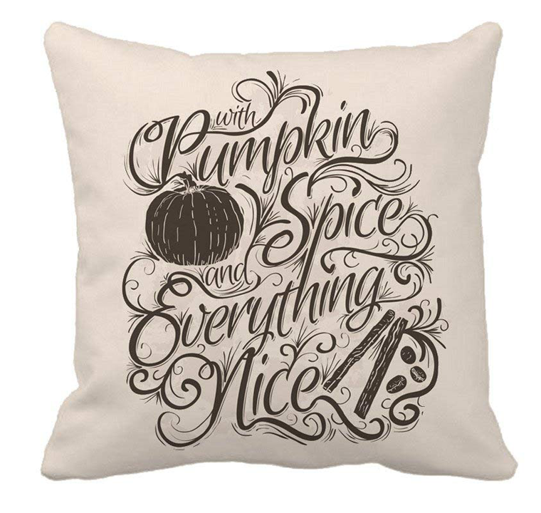 Pillow home decor for Fall