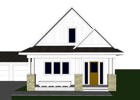 simple front porch design