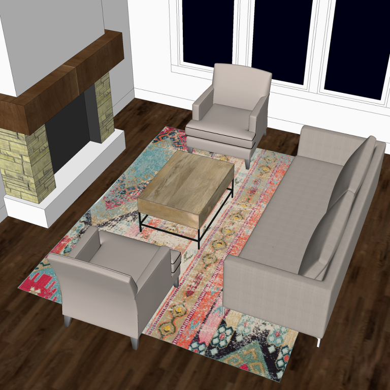 living room furniture arrangment
