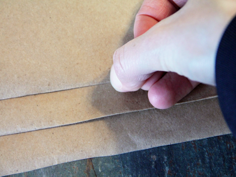 pleated table runner