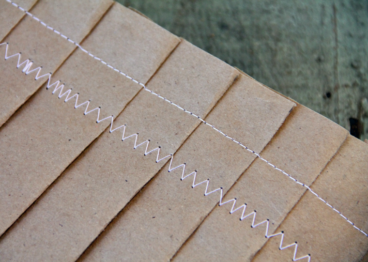 stitched pleated table runner