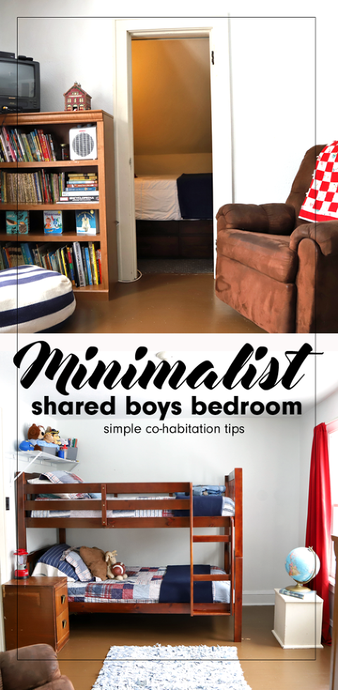 simple boys bedroom