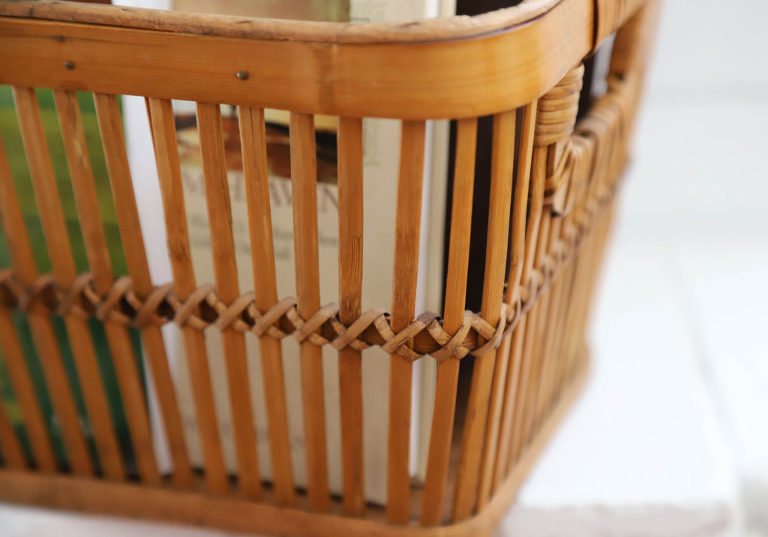woven basket details