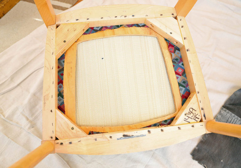 chair reupholstery how to